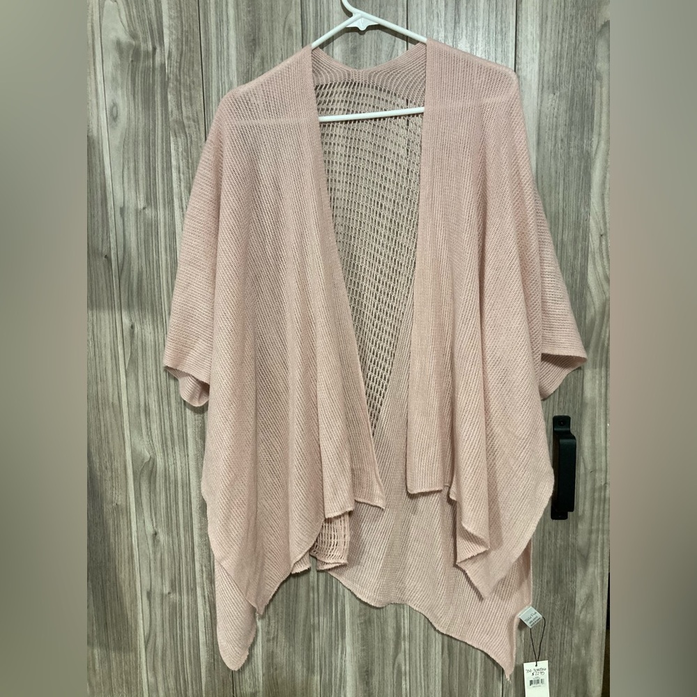 Lightweight Pink poncho